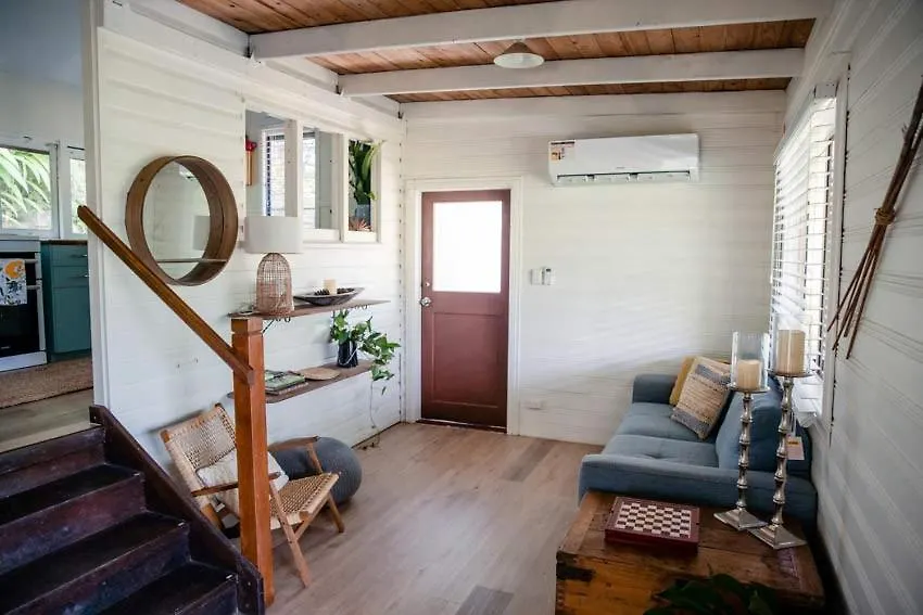 Birdsong Train Carriage Cabins Palmwoods